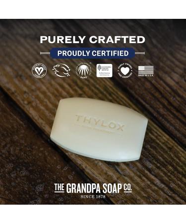 Grandpa's Thylox Acne Treatment Soap 3.25 oz - Pack of 2 - Buy Online on GoSupps.com