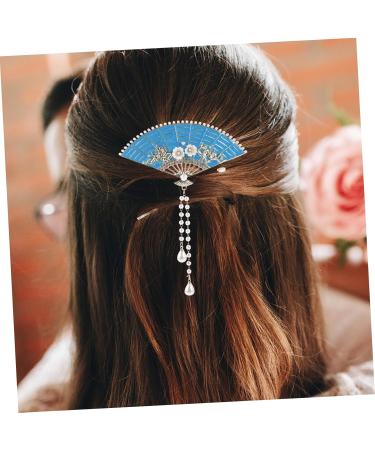VALICLUD Fan Tassel Hair Clip Claw Clip Hair Clips Chinese Headdress Barrettes for Girls Fan Hair Clamp Girls Hair Clip Hair Pin Tiara Hair Accessories for Women Kimono China Metal Miss - Buy Online on GoSupps.com