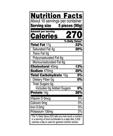 Tyson Fully Cooked Chicken Nuggets - 2 lb | Frozen Nuggets - Buy Online on GoSupps.com