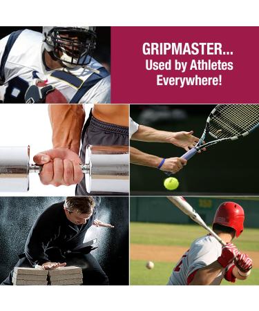 PROHANDS Gripmaster Hand Exerciser | Finger Strengthener - 7lb Medium Resistance - Buy Online on GoSupps.com