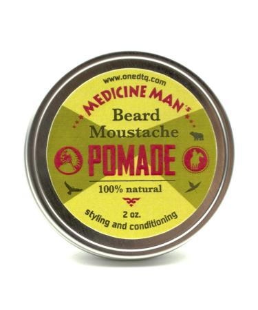 Medicine Man s Beard Balm Promotes Healthy Beard Growth Premium Natural and Organic Butters and Oils 2 Ounce Mild Hold