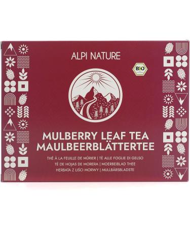  Alpi Nature Alpi Nature Herbal tea leaf murier 120 tea bags 180 g pack of 6 x 20 bags of 1.5 g - Buy Online on GoSupps.com