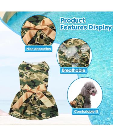 Petcute Dog Dress - Elegant Bowknot Tutu & Flower Clothing for Small Dogs - Summer Styles & Wedding Outfits - Buy Online on GoSupps.com