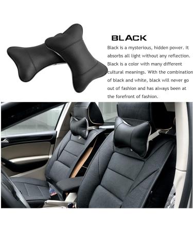 XSQD 2pcs Car Headrest Pillows - Memory Foam Seat Neck Support Cushions for Auto Driving - Comfortable Soft Universal Rest Cushion in White/Offwhite - Buy Online on GoSupps.com