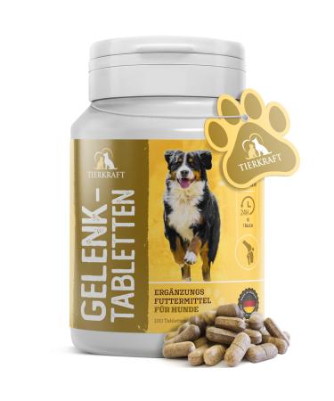 Animal power joint tablets for dogs - Made in Germany - Journey Tablets Dog with green lip shell - Teufels claw dog - MSM dog & green lip shell dog - joint & bone protection tablets 100 pieces