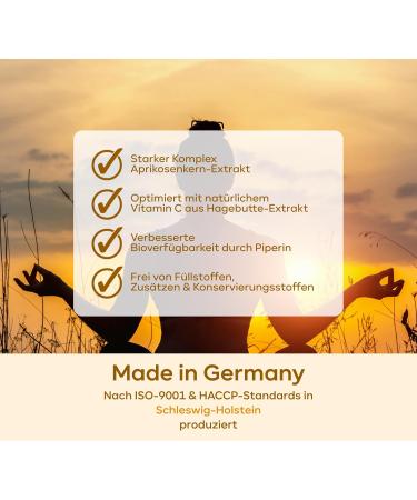 180 Apricot Seeds Capsules - 1100mg Apricot Core Extract Vitamin B17 & Natural Vitamin C - 3 Month Supply (90 Portions) | Plantomol  - Buy Online on GoSupps.com