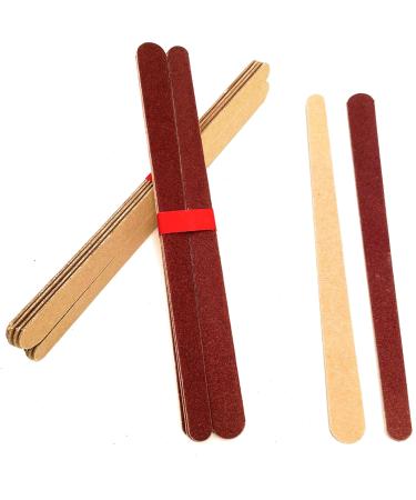 Nail File 40 PCS Emery Board File 17cm Long Professional Double Sided Manicure Nail File Tool Emery Board File 40 - Buy Online on GoSupps.com