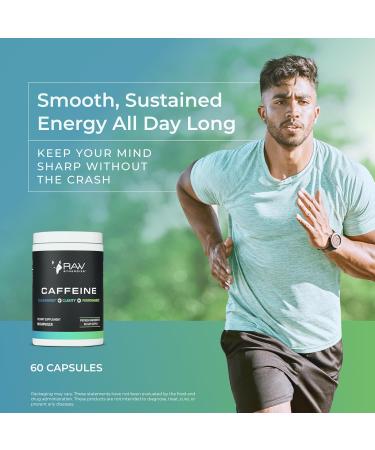 Raw Synergies Delayed Release Caffeine Capsules 60 ct - Buy Online on GoSupps.com