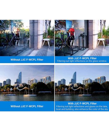 JJC 58mm HD Professional CPL Filter for Canon EOS Rebel & Other 58mm Lenses - Buy Online on GoSupps.com