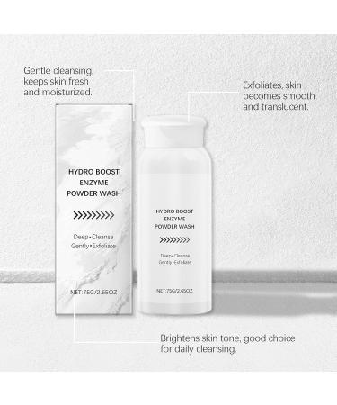 SANZHUAN Enzyme Face Wash Powder Gentle Face Cleanser for Glow Radiant Skin Facial Cleanser for Dry Skin Korean Skincare Deep Pore Care Daily Exfoliating Wash Cruelty-Free & Paraben - Buy Online on GoSupps.com