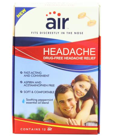 Air Headache Advanced Nasal Breathing Aid 12 Count