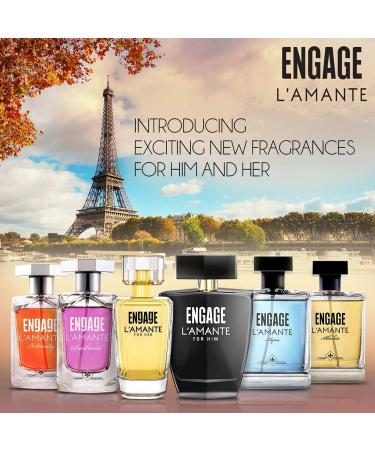 Enga'ge L'amante Sunkissed Perfume for Women 100ml Long Lasting Smell Eau De Parfum Skin Friendly Gifts for Women Perfume EDP. - Buy Online on GoSupps.com