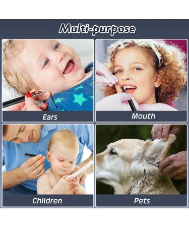 Ear Wax Removal Tool Camera Ferdiiz Ear Cleaner with 1080P Camera Ear Cleaning Kit with Lights Wireless Otoscope with 4 Reusable Soft Ear Picker for iOS Android Phones Adults Kids Pets - Buy Online on GoSupps.com