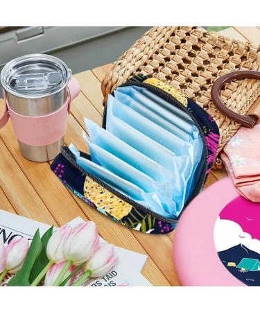 Period Bag & Tampon Holder | Sanitary Napkin Storage Bag for Wallet | International Shipping - W46j4sx6mei 4.7x6.6x6.6 in - Buy Online on GoSupps.com