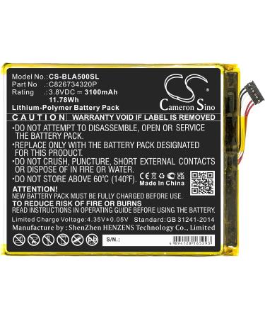 Replacement Battery C826734320P for A0031WW Advance A5 Plus LTE G0031WW Grand XL - 3100mAh | Fast Worldwide Shipping - Buy Online on GoSupps.com
