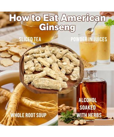 American Wisconsin Farmed Ginseng Root Cultivated Wisconsin American Ginseng Energy for Men & Women 4oz/Box 4OZ - Wild Ginseng Root - Buy Online on GoSupps.com