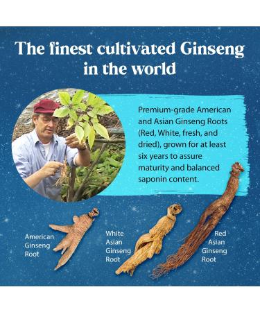 Dragon Herbs Ginseng Sublime Drops | All Natural Extract Supplement to Support Energy Stress Focus Skin Endurance Lungs Immune Health | American Red and White Ginseng | 2 fl. oz - Buy Online on GoSupps.com
