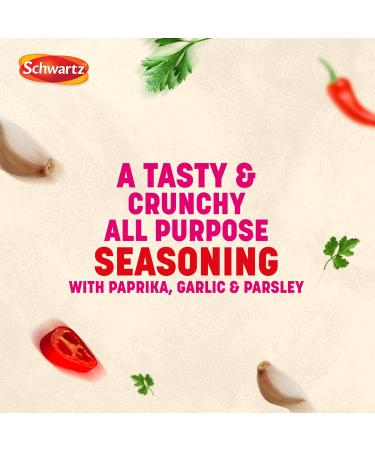 Schwartz x Nadiya Paprika Garlic & Parsley All Purpose Seasoning Drum 105g - Buy Online on GoSupps.com
