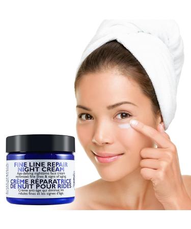 Carapex Fine Line Night Cream - Fragrance Free Anti-Wrinkle Face Cream for Sensitive Dry & Combination Skin - Natural Antioxidants Vitamin E & Aloe - Paraben Free 2oz - Buy Online on GoSupps.com
