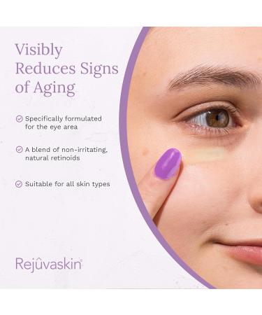 Rejuvaskin Retinoid Eye Cream Under Eye Cream with Tri-RetinX Complex Reduces Dark Circles & Puffiness Anti-Aging Eye Treatment 20ml - Buy Online on GoSupps.com