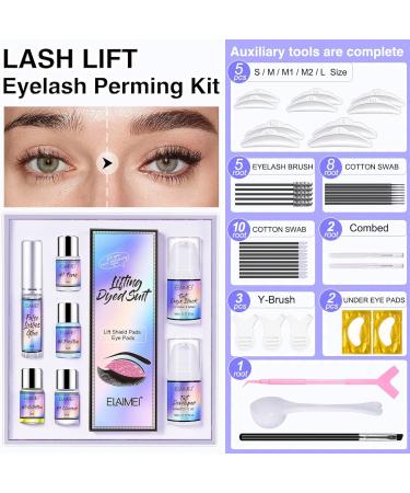 Lash Lift Kit and Brow Lamination Kit 2in1Upgraded version Professional DIY Perm Kit for Instant Eyebrow Lift Eyelash Perm Kit Eyelash Curling Lash Extension Set Suitable for Salon Home DIY - Buy Online on GoSupps.com