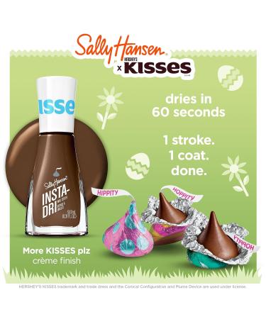 Sally Hansen Insta-Dri x Hershey's Kisses - More Kisses Plz - 0.3oz Quick-Dry Nail Polish | International Shipping Available - Buy Online on GoSupps.com