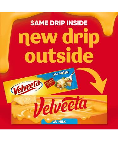 Velveeta 2% Milk Pasteurized Cheese (16 oz) - Creamy and Delicious - Buy Online on GoSupps.com