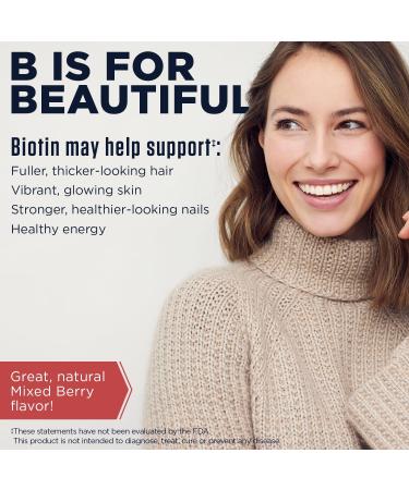 KAL Ultra Biotin 10000mcg ActivMelt Hair Growth Supplement High Potency Vitamin B7 for Healthy Hair Skin Nails and Energy Support Vegetarian Natural Mixed Berry Flavor 60 Serv 60 Micro Tablets 60 Count (Pack of 1) - Buy Online on GoSupps.com