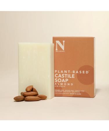 Dr. Natural Pure Castile Soap Almond 140 g - Plant-Based - Made with Shea Butter - Rich in Coconut and Olive Oils - Paraben-Free Sulfate-Free Cruelty-Free - Moisturizing Soap - Buy Online on GoSupps.com