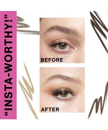 Wet n Wild Ultimate Brow Retractable Pencil - Ash Brown | Triangular Tip for Precise Definition and Pigmented Color - Buy Online on GoSupps.com