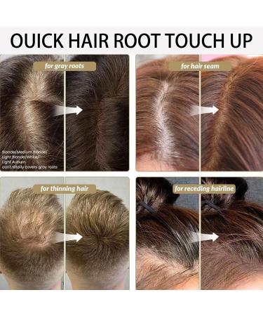 Magic Root Cover Up - #13 Medium Brown Hair Touch Up Powder | Water-Resistant & Convenient Mirror | 0.14oz International Shipping - Buy Online on GoSupps.com