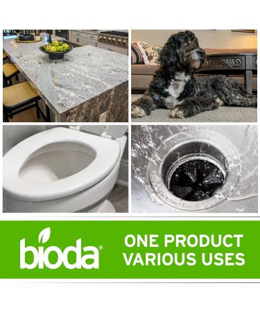 Bioda Multi-Purpose Probiotic Enzyme Cleaner & Deodorizer - Professional Strength for Trash Cans Pet Stains Drains Floors & Bathrooms - Made in USA | 1 Gallon - Buy Online on GoSupps.com