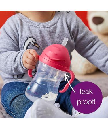b.box Sippy Cup 8oz - Pistachio Green | Baby Straw Cup with Weighted Straw, Easy-Grip Handles | 6m - Buy Online on GoSupps.com