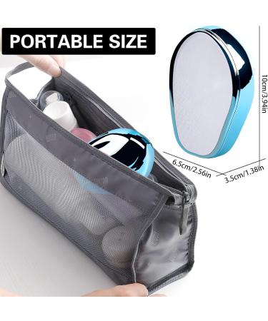 Crystal Hair Eraser - Painless Hair Remover for Men & Women | Reusable Exfoliating Stone for Arms Legs & Back - Fast & Easy Cleaning - Buy Online on GoSupps.com