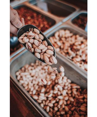 Kamelur Organic roasted and salted pistachios in shell - Organic salted and roasted pistachio seeds the snack in a reserve pack - 1kg - Buy Online on GoSupps.com