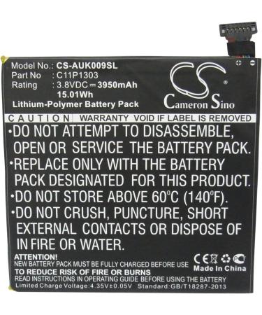 Buy C11PNCH C11P1303 3950mAh Battery for K009 ME571K High Quality & Fast International Shipping - Buy Online on GoSupps.com