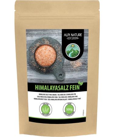 Pink Himalayan Salt fine Grade (500g) Fine Pink Crystal Salt Known as Himalayan Salt from The Khewra Salt Mines in Punjab Pakistan Natural Rock Salt 500 GR - Buy Online on GoSupps.com