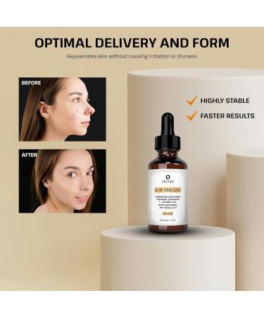 CE Ferulic Serum - Vitamin C E Ferulic Acid Anti-Aging Serum for Dark Spots | Skin Care 1 Oz Unscented - Buy Online on GoSupps.com