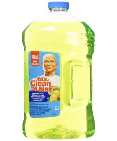 Mr Clean All Purpose Cleaner Disinfectant Floor Cleaner Liquid Summer Citrus 2.4 L