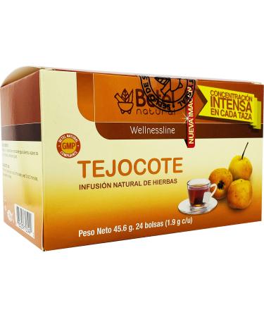 Premium Real Tejocote Tea by Betel Natural - Healthy Natural Weight Support - 24 Tea Bags