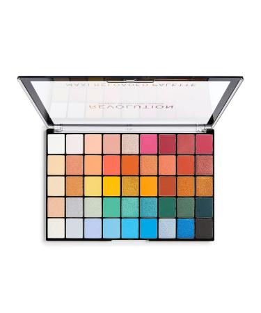 Makeup Revolution Maxi Reloaded Eyeshadow Palette - Big Shot 45 Shades Multicolor 60.8g | Shop Internationally - Buy Online on GoSupps.com