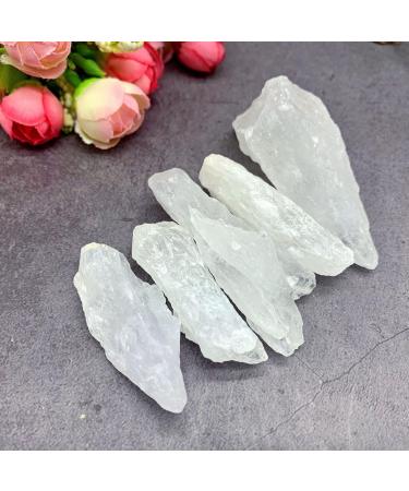 Natural Crystal Rough Specimen 1pcs 4-6cm Natural White Quartz Crystal Stone Rock Chips SpecimenCollection Natural Crystal Fish Tank StoneStone Crystal 4-6cm White - Buy Online on GoSupps.com
