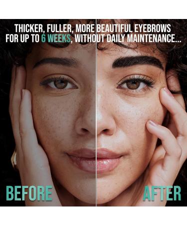 Eyebrow and Lash Kit - Brown & Black | Instant Color | 10 Applications | Vegan 2-in-1 | Perfect for Brow Lamination - Buy Online on GoSupps.com