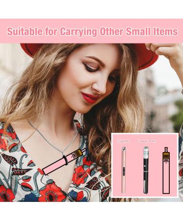 Desing Wish Anti-Lost Lanyard Neck Strap Lip Balm Holder with Non-Slip Silicone Ring Portable Chapstick Holder Lanyard Black Medium - Buy Online on GoSupps.com