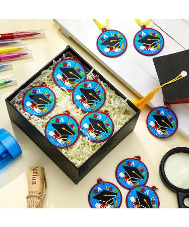 Tigeen Kids Kindergarten Graduation Medal - 2 Inch Rubber Award with Neck Ribbon - Buy Online on GoSupps.com