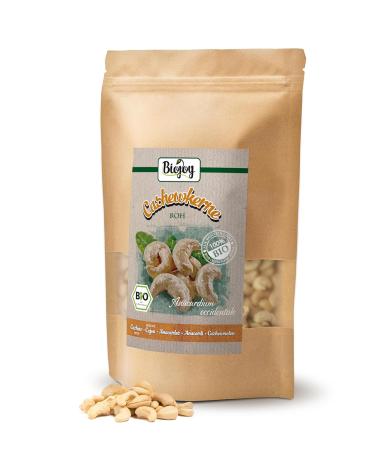Buy Biojoy BIO-Cashewkerne 500g - Raw & Unprocessed Cashew Nuts -International Shipping Available - Buy Online on GoSupps.com
