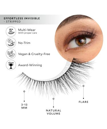 Velour Invisible Lashes - Reusable Fluffy & Lightweight False Eyelashes for Natural Lash Extension Look - Vegan No-Trim Design - Shop Internationally - Buy Online on GoSupps.com