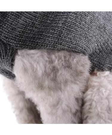 Hrttsy Christmas Dog Sweater - Warm Winter Coat for Small to X-Large Dogs - Grey Elk Puppy Pullover & Cat Clothing - Buy Online on GoSupps.com