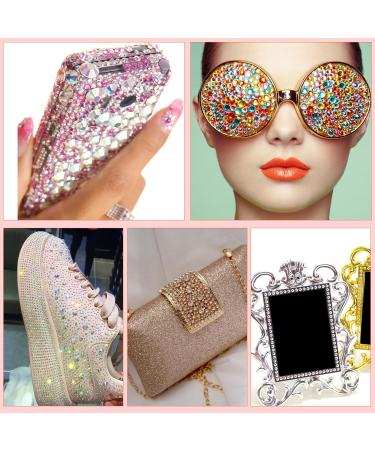 TIESOME 1450+ Self Adhesive Face Jewels Rhinestones Stickers with Tweezer - 4 Sheets Festival Makeup Diamonds & Crystals - Face Gems for Makeup - Buy Online on GoSupps.com