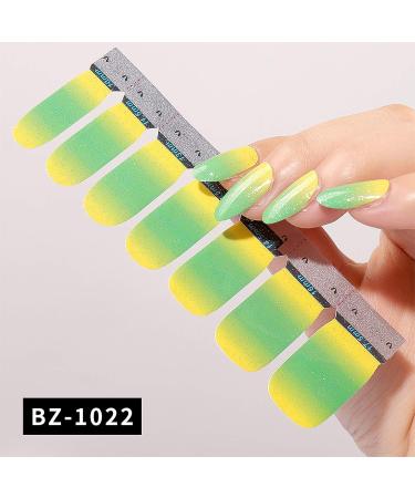 Easy To Use Classic Pattern Nail Sticker Shining Nail Art Sticker Completely Wrapped Salon Shop for Home - Buy Online on GoSupps.com